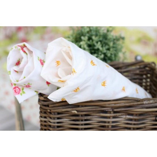 Простыня на резинке поплин LAPPETTI ТАМ СНЯТСЯ СКАЗКИ Бежевая