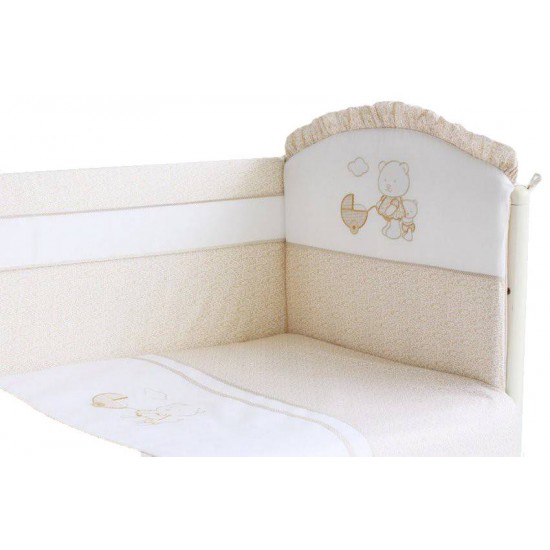 Простыня на резинке LAPPETTI ПРОГУЛКА Бежевый