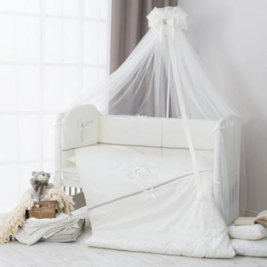Комплект постельного белья Perina Le petit bebe 3 предмета кофейный ПБ3-01.5