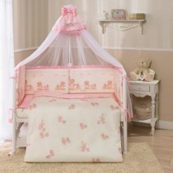 Комплект постельного белья Perina ТИФФАНИ 6 предметов Неженка розовое