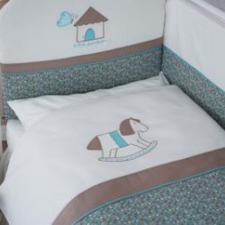 Комплект постельного белья Perina Жила была Лошадка 4 предмета ЖБ4-01.4