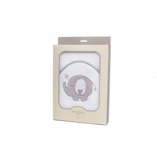 Полотенце детское рис. Слоник, р-р 95х95см, арт. ПД-03.95