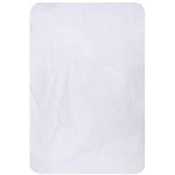 Простыня на резинке ЗОЛОТОЙ ГУСЬ махровая белая