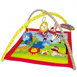Развивающий коврик BIBA TOYS ВЕСЕЛЫЙ ЗООПАРК 