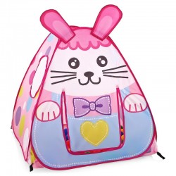 Игровая палатка Calida Дом/100 шаров Кролик 95х95х90см