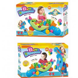 Развивающая игрушка TINBO TOYS МАЛЫШ ДИНОЗАВРИК/60 шаров 58х38х20см