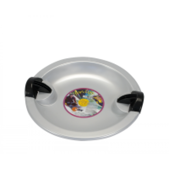 Тарелка KHW FUN UFO SILVER Серебро