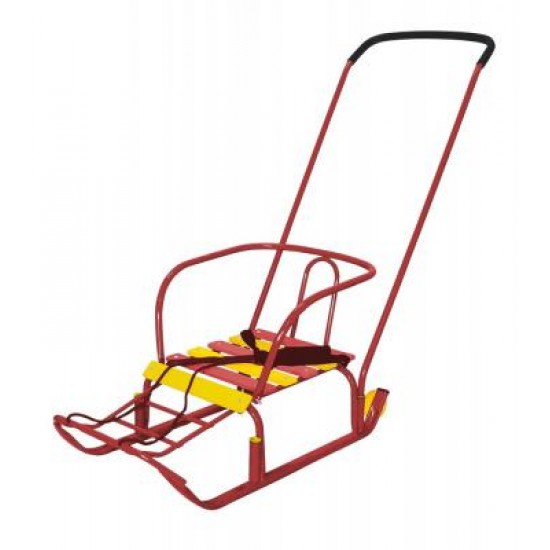 Санки ТИМКА 3+ Красный НИКА 