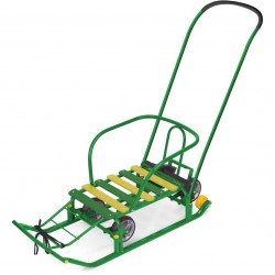 Санки ТИМКА 5 УНИВЕРСАЛ зеленый НИКА 