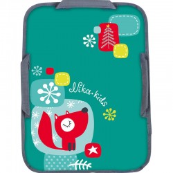 Ледянка принт Коллаж Лисичка мягкая прямоугольная НИКА