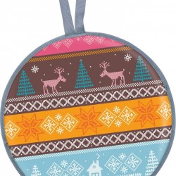 Ледянка принт Скандинавия розовый НИКА 