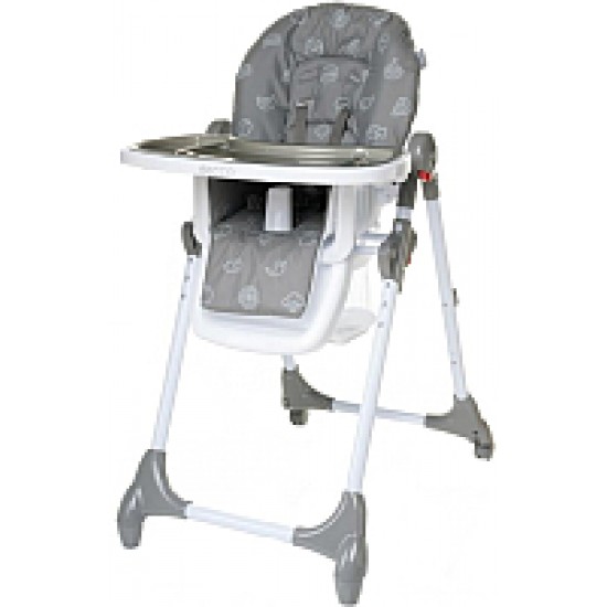 Стульчик для кормления 4Baby Decco серый