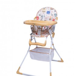 Стульчик детский для кормления Bubago Leonardo Little Friends Маленькие друзья арт.BG1611