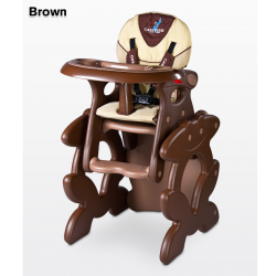 Стульчик для кормления Caretero Primus Brown