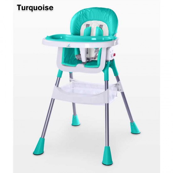 Стульчик для кормления Caretero Pop Turquoise