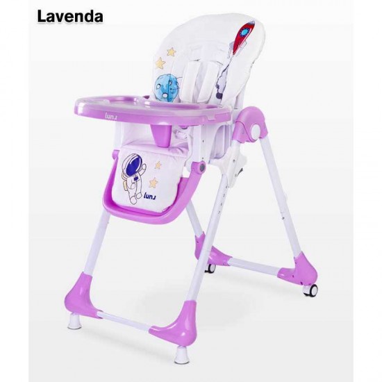 Стульчик для кормления Caretero Luna Lavenda