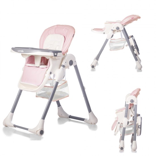 Стульчик для кормления Carrello CRL-9502/1 Toffee Candy Pink