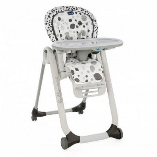 Стульчик для кормления Chicco POLLY Progres5 Anthracite от 0 месяцев