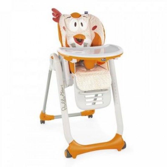 Стульчик для кормления Chicco Polly 2 Start Цыпленок