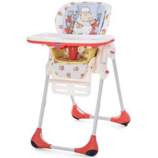 Стульчик для кормления Chicco POLLY 2 в 1 Dolly