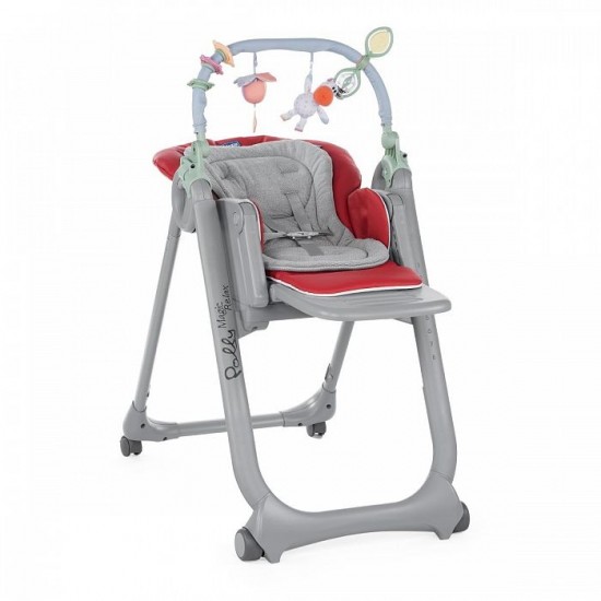 Стульчик для кормления Chicco MAGIC RELAX Red
