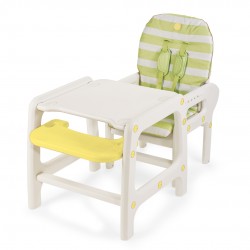 Стульчик для кормления Happy Baby Oliver light green