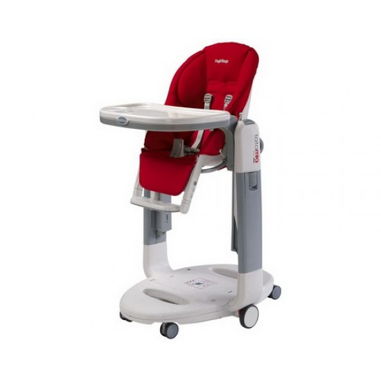 Стульчик для кормления PEG PEREGO TATAMIA FOLLOW ME FRAGOLA красный