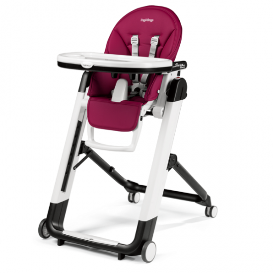 Стульчик для кормления PEG PEREGO SIESTA FOLLOW ME BERRY бордо