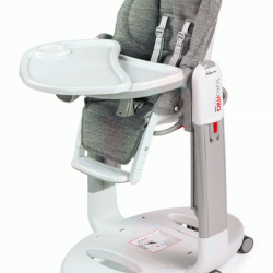 Стульчик для кормления PEG PEREGO TATAMIA FOLLOW ME GREY Серый