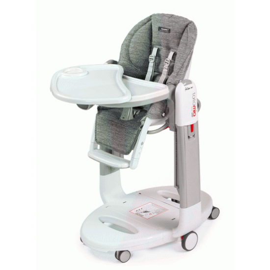 Стульчик для кормления PEG PEREGO TATAMIA FOLLOW ME GREY Серый