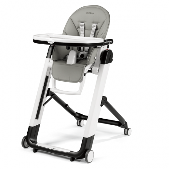 Стульчик для кормления PEG PEREGO SIESTA FOLLOW ME ICE серый/белый