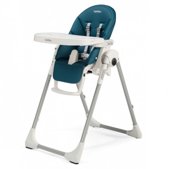 Стульчик для кормления PEG PEREGO Prima PAPPA ZERO 3 FOLLOW ME PETROLIO морская волна