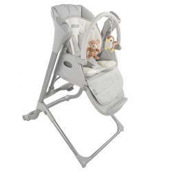 Стульчик для кормления/Электрокачели 2в1 PITUSO AVILA Grey/Серый