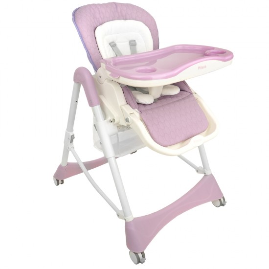 Стульчик для кормления PITUSO NANA LILAC сиреневый ECO кожа