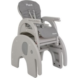 Стульчик для кормления PITUSO DOG Grey/СЕРЫЙ