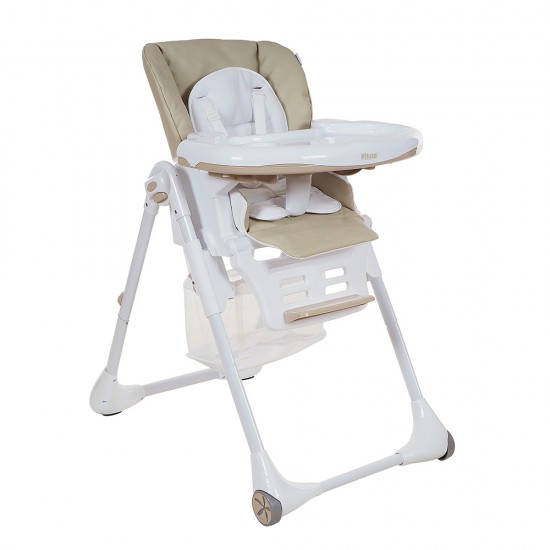 Стульчик для кормления PITUSO ELCANTO ECO кожа Light Grey Светло/серый