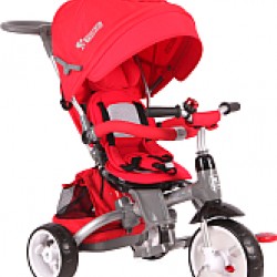 Детский велосипед с ручкой Lorelli Hot Rock 10050300004 красный