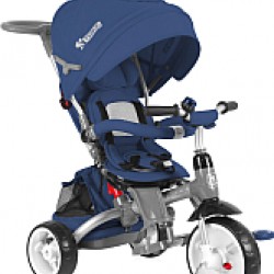 Детский велосипед с ручкой Lorelli Hot Rock 10050300001 синий