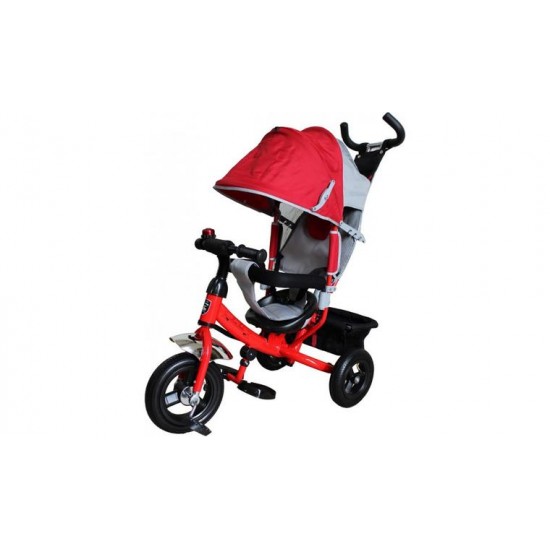 Велосипед трехколесный MINI TRIKE КРАСНЫЙ 950D надувные колеса 10/8 красная рама