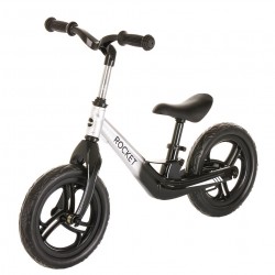 Беговел PITUSO ROCKET MAGNESIUM Серебристо-черный/Black SILVER