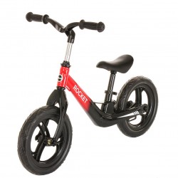 Беговел PITUSO ROCKET MAGNESIUM Красно-черный/Black Red